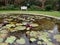 Fountain at the Windrush Gardens museum