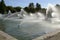 Fountains in Battersea Park, London, England