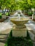 Fountains Row at Elmwood Park, Roanoke, Virginia, USA