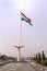 Fountains on the square of the national flag of Tajikistan. Dushanbe