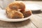 Four baklava pieces gourmet concepts