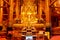 Four buddha statue image in Ubosot of Wat Phu Mintr or Phumin Te