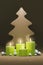 four candles for christmas time