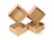 Four cardboard boxes