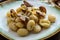 Four-Cheese Gnocchi Mushrooms