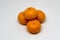 Four Chinese Oranges were isolated