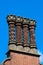 Four decorative chimneys