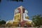 The four faces monks temple in Myanmar