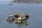 Four fishing boats with sea in a background, Anjarle, Kokan