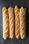 Four french baguette