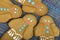 Four gingerbread man cookies