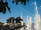 Four horse fountain in Alexander Gardens near Red Square, Moscow