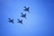 Four Jet Fighters Flying in Formation, Washington, D.C.
