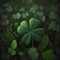 four leaf clover art