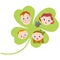 Four-leaf clover and close family