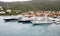 Four Luxury Yachts in St Thomas Harbor