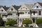 The four painted sisters houses in san francisco california