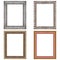 Four picture frames