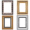 Four picture frames