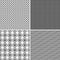Four Seamless Ornamental Greed Patterns