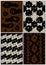 Four seamless patterns