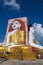 Four seated Buddhas in Kyaikpun Pagoda in Myanmar