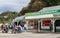 A `Four Square` supermarket on Stewart Island, New Zealand