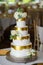Four tier wedding cake