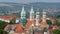 The four towers of the Naumburg cathedral