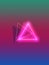 Four triangles with beautiful colours and nice neons