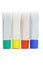 Four tubes of color paints