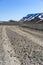 Four Wheel Drive Mountain Track through the Western Icelandic Hi