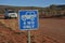 Four wheel drive vehicle driving on a 4 WD only road during a road trip in central Australia red center outback