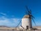 Four wing round windmill on the Canary Island.