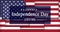 Fourth of July Banner Logo Header 4th American Independence Day Celebration