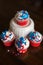 Fourth of July Star Cupcakes