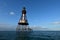 Fowey Rocks Light in Biscayne National Park off Miami, Florida.