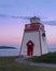 Fox Point Lighthouse in Newfoundland