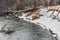 Fox River, Silver Lake, Wisconsin, Winter