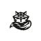 Fox tattoo icon