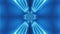 Fractal blue kaleidoscopic