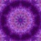 Fractal Purple  Abstract Mandala. Art.