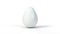 Fracturing egg. suitable for easter, holiday and technology themes. 3d illustration