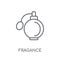 Fragance linear icon. Modern outline Fragance logo concept on wh