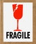 Fragile Label