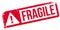 Fragile rubber stamp