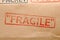 Fragile stamp