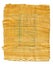 Fragment of Ancient Egyptian papyrus from The Karnak temple, Thebes valley, Luxor, Egypt. Antique manuscript, sheet of parchment