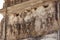 Fragment of the Arch of Titus in Rome