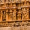 Fragment of bas-relief Hindu Brihadishvara Temple, India, Tamil